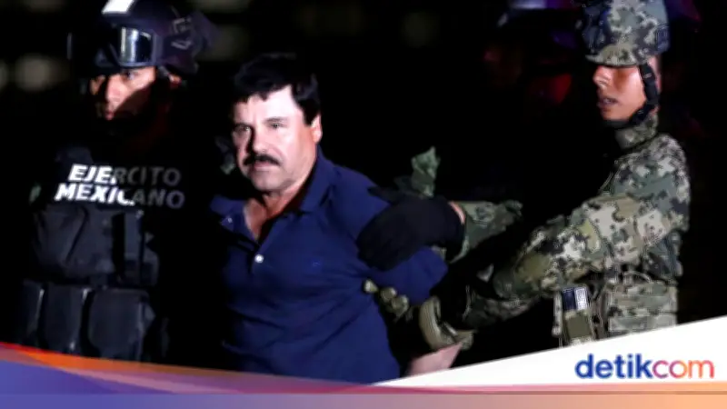 Keponakan El Chapo Ditangkap di Meksiko, Buronan AS