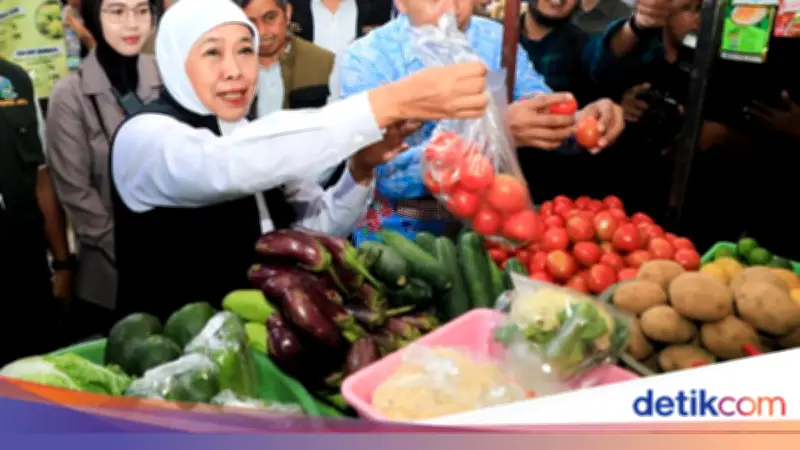 Khofifah Puji Integrasi Pasar Basah dan Kuliner di Klojen Malang