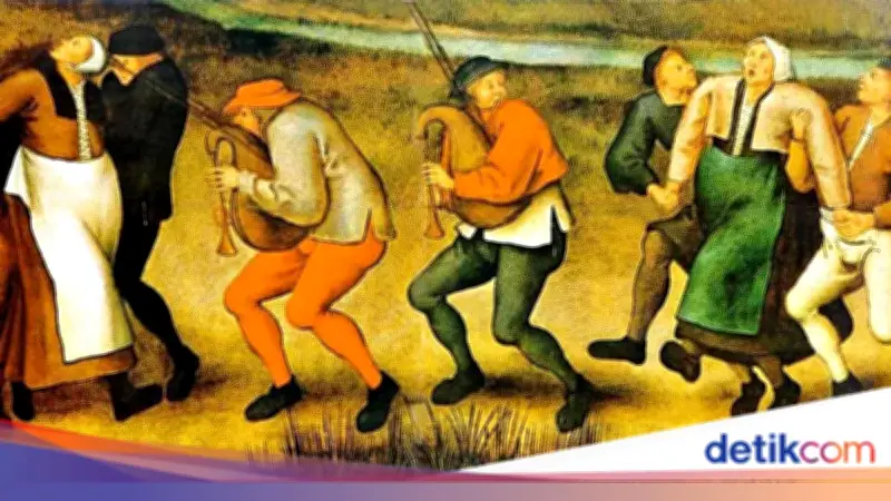 Kilas Balik Wabah Menari di Prancis yang Bisa Sebabkan Kematian
