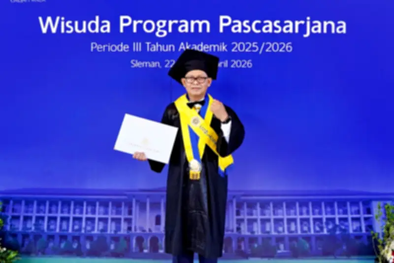 Kisah Djoko, 68 Tahun Lulus S2 Fisika UGM dengan IPK 3,98