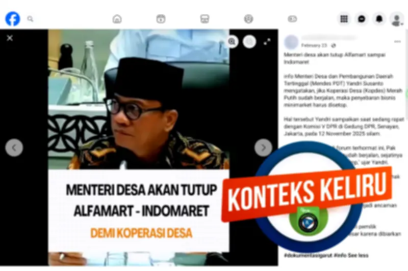 Klarifikasi Hoaks: Kopdes Merah Putih Tidak Tutup Minimarket