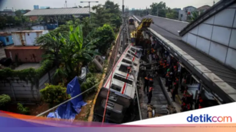 KNKT: KA Argo Bromo Dapat Sinyal Hijau Sebelum Tabrak KRL di Bekasi