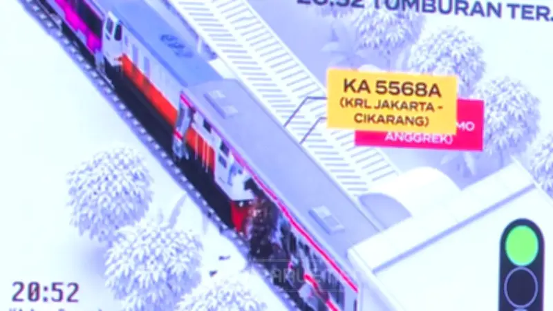 KNKT Ungkap Masinis KA Argo Anggrek Rem dari Jarak 1,3 Km Sebelum Tabrak KRL