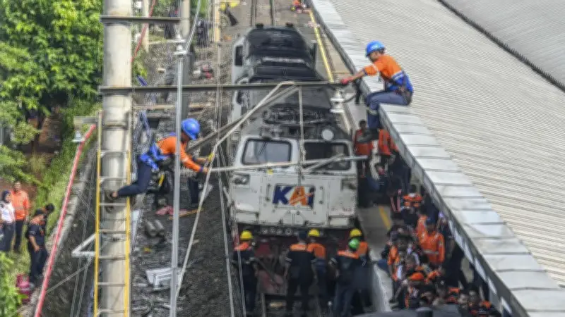 KNKT Ungkap Sinyal Hijau Argo Bromo Anggrek Sebelum Tabrak KRL