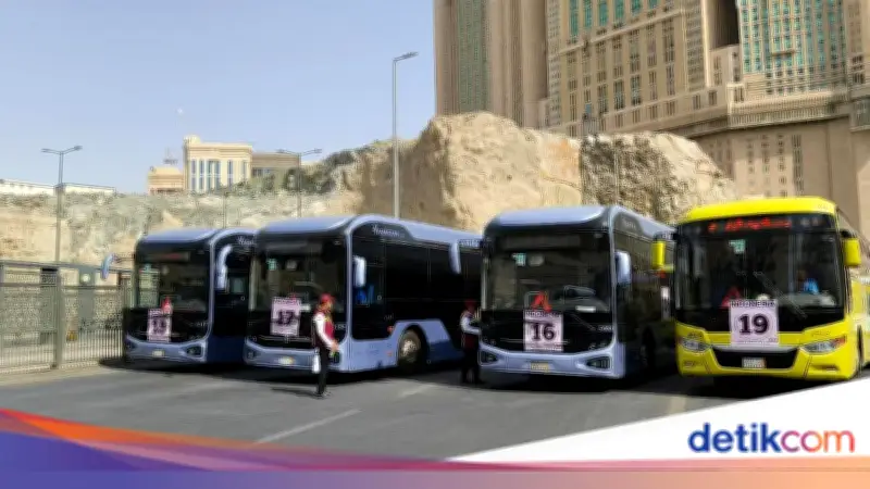 Kode Rute Bus Shalawat Haji 2026: Warna, Nomor, dan Hotel Tujuan