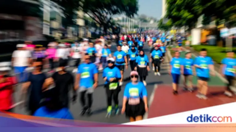 Komunitas Lari Sambut Gembira CFD Sudirman-Thamrin Mulai 05.30 WIB