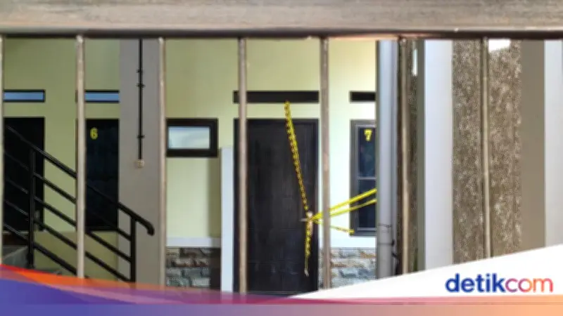 Kontrakan TKP Balita Dibunuh Paman di Bekasi Dipasangi Garis Polisi