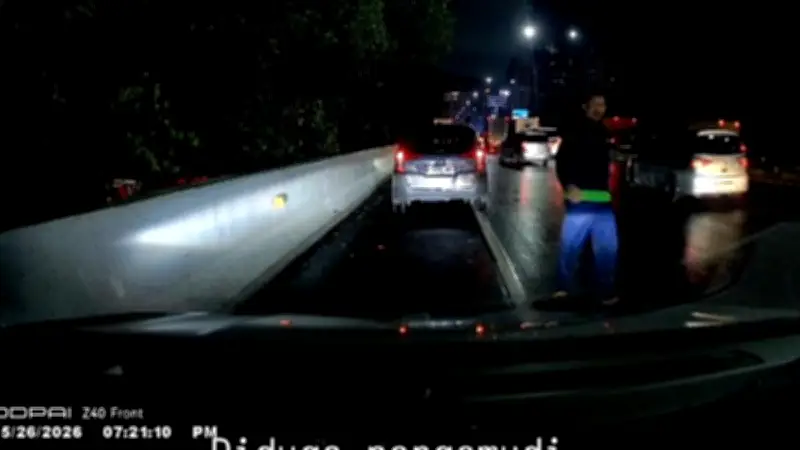 Kronologi Sopir Taksi Online Ngamuk di Tol JORR Versi Korban