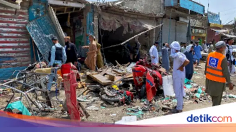 Ledakan Pasar di Pakistan Tewaskan 9 Orang, Polisi dan Warga Jadi Korban