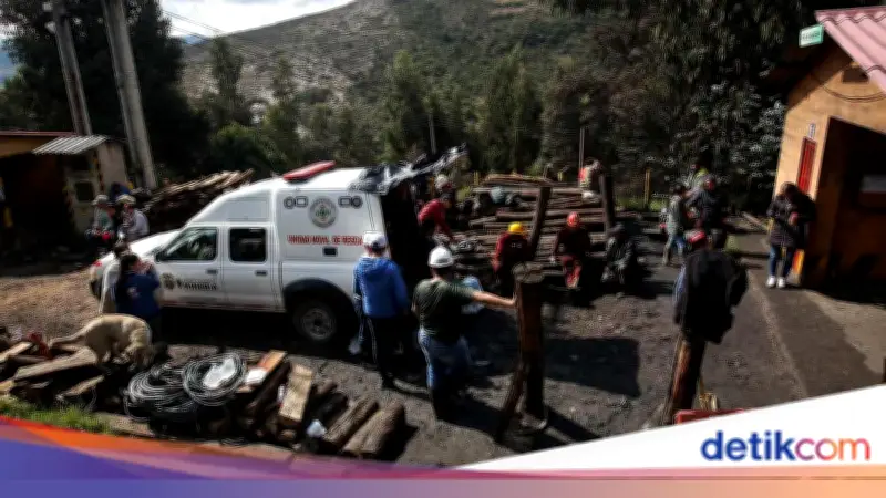 Ledakan Tambang Batu Bara di Kolombia Tewaskan 4 Penambang