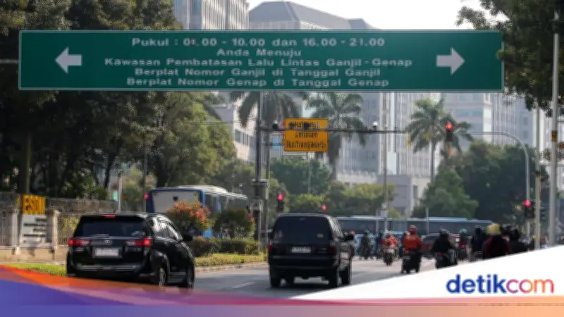 Libur Idul Adha 2026: Ganjil Genap Jakarta Ditiadakan 27-28 Mei