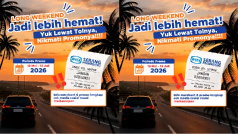 Liburan ke Banten Makin Seru, Pengguna Tol Serang-Panimbang Dapat Hadiah Menarik