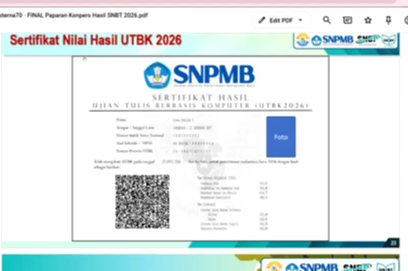 Lolos SNBT 2026? Ini Langkah Wajib Setelah Pengumuman