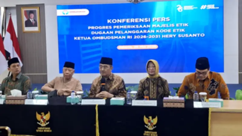 Majelis Etik Ombudsman Terima 12 Laporan Dugaan Pelanggaran Etik Hery Susanto