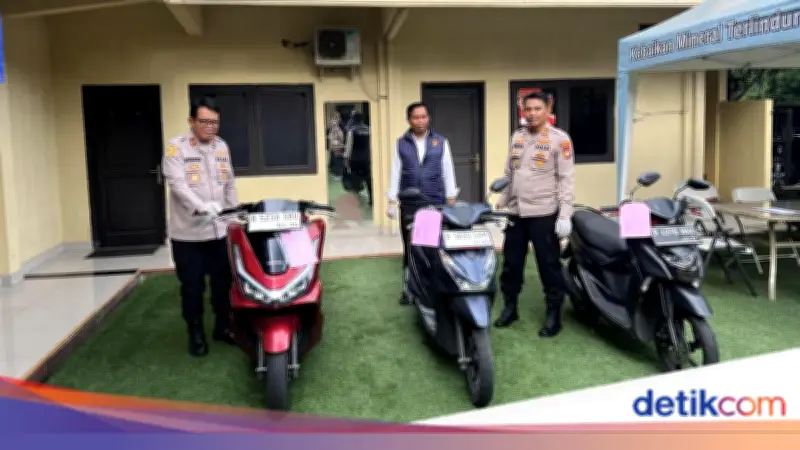 Maling Motor Nyamar Jadi Pegawai Pecel Lele, Beraksi di 10 TKP