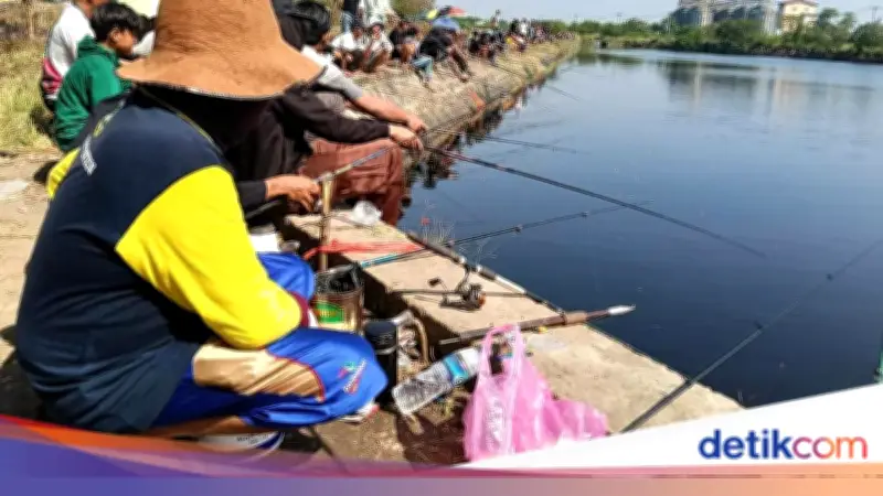 May Day 2026, Polres Serang Gelar Lomba Mancing Bersama Buruh