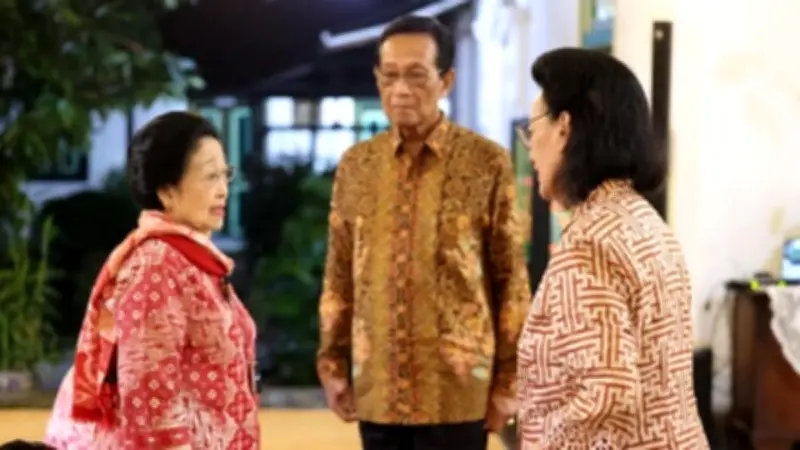 Megawati Santap Malam Bersama Sultan HB X di Keraton Yogyakarta