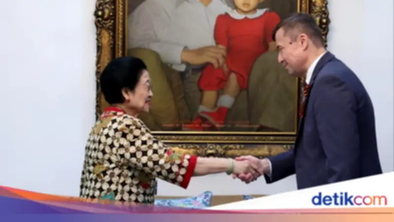Megawati Temui Dubes Rusia, Titip Salam untuk Presiden Putin