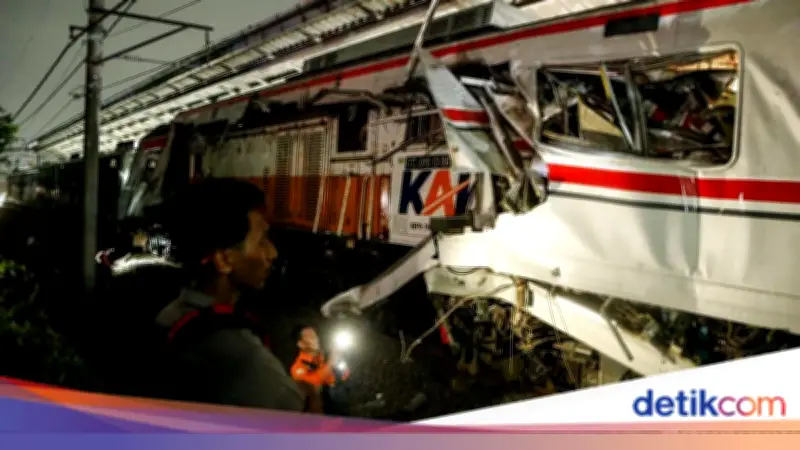 Menhub Ungkap Kronologi Lengkap Tabrakan KRL dan KA Argo Bromo di Bekasi