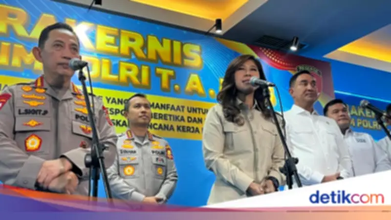 Menkomdigi Apresiasi Inovasi Polri Tangani Kejahatan Siber di Rakernis Reskrim