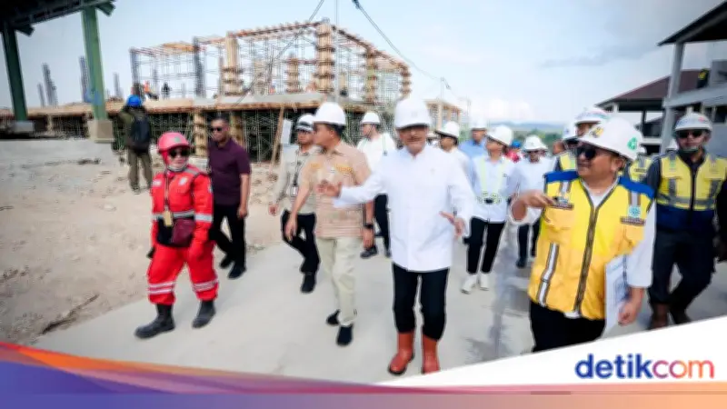 Mensos Tinjau Pembangunan Sekolah Rakyat Kupang, Progres Capai 75%
