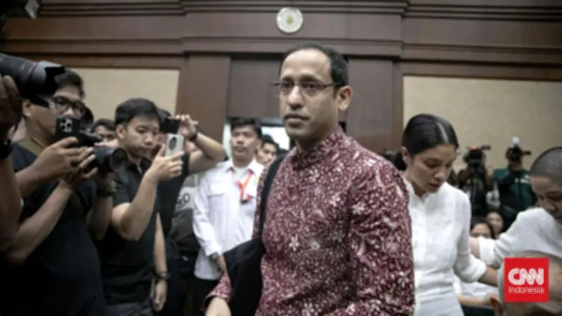Nadiem Makarim Dituntut Bayar Uang Pengganti Rp5,6 Triliun di Kasus Chromebook