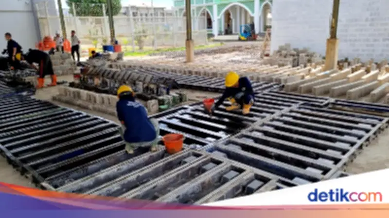Napi Lapas Tangerang Produksi Paving Block Laris Manis, Ini Kisahnya