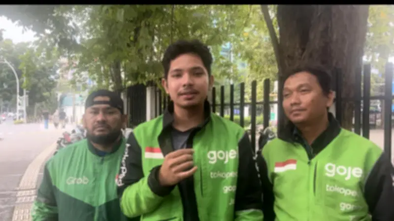 Ngos-ngosan Dapat Rp150 Ribu, Driver Ojol Menanti Janji Potongan 8 Persen