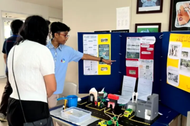 Pameran Riset dan Inovasi Siswa di Middle School IRP Exhibition 2026