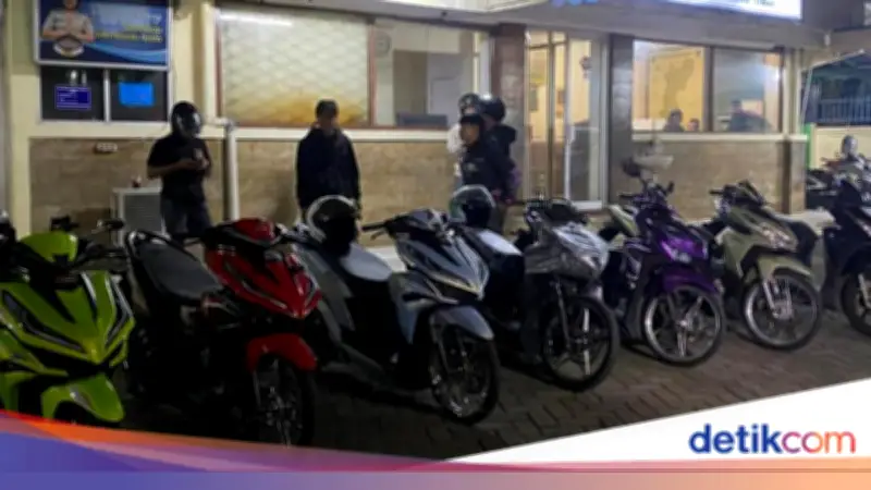 Patroli Polisi Bubarkan Balap Liar di Jakarta Timur, 7 Motor Diamankan