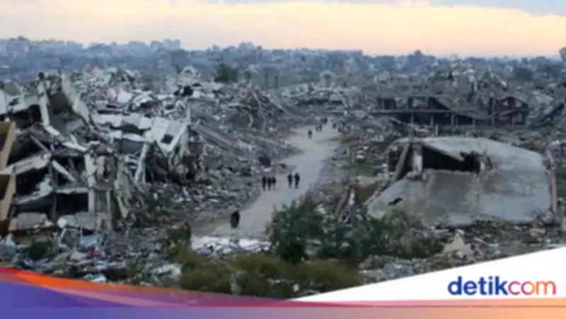 PBB: 8.000 Jenazah Masih Tertimbun di Gaza, Pembersihan Butuh 7 Tahun