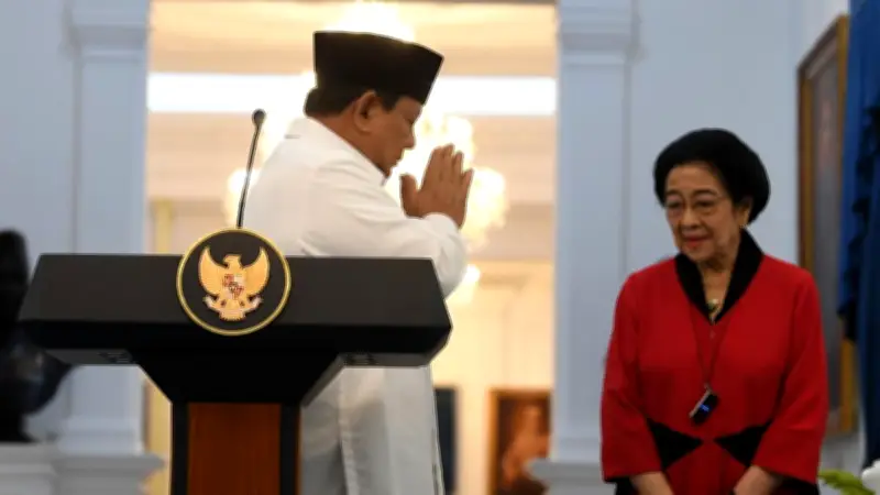 PDIP Respons Prabowo Hormati Sikap Megawati Tetap Jadi Oposisi