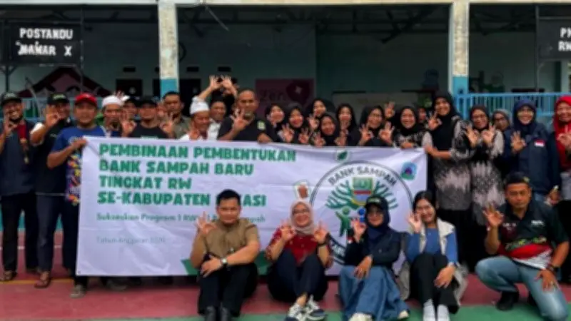 Pemkab Bekasi Wajibkan Setiap RW Bentuk Bank Sampah untuk Tekan Volume Sampah