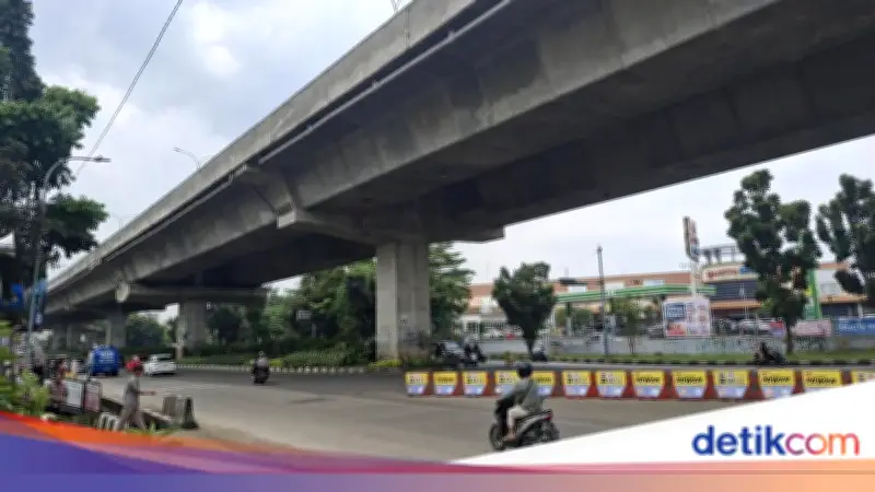 Penampakan Lokasi Wanita Dibunuh dan Dilempar dari Tol BORR