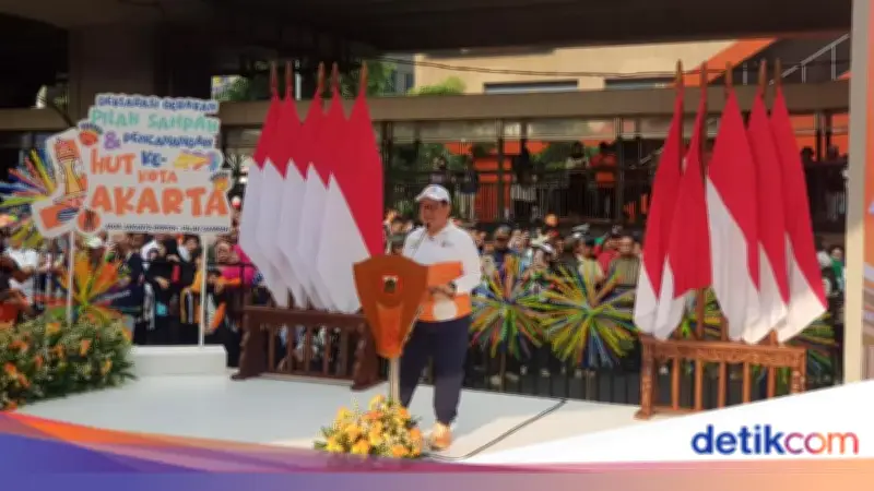 Pencanangan HUT ke-499 Jakarta, Pramono Targetkan Masuk 50 Kota Global