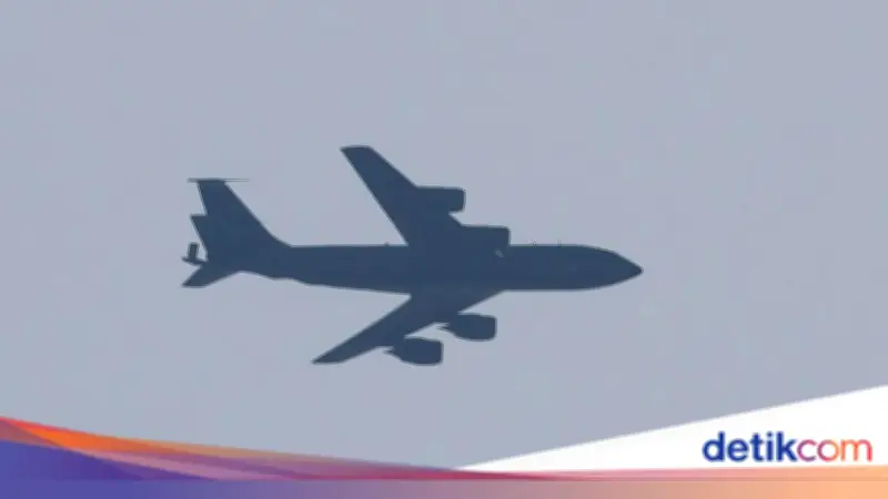 Peningkatan Lalu Lintas Pesawat Militer AS dari Eropa ke Timur Tengah Terdeteksi