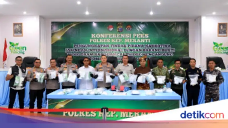 Polda Riau Gagalkan Penyelundupan 27 Kg Sabu di Meranti, 2 Tersangka Ditembak