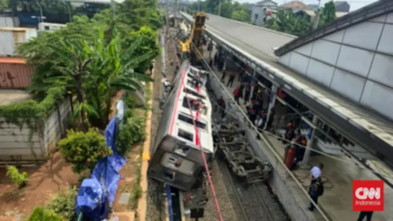 Polisi Segera Limpahkan Berkas Kecelakaan Kereta Bekasi ke Jaksa