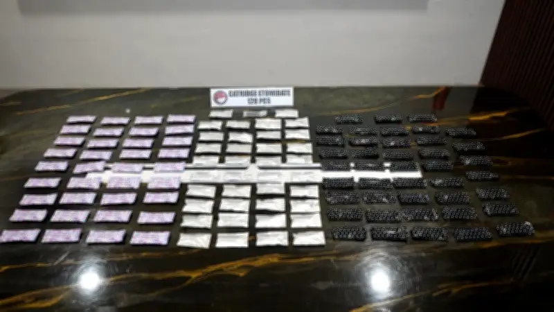 Polisi Sita 120 Cartridge Vape Berisi Etomidate di Cengkareng