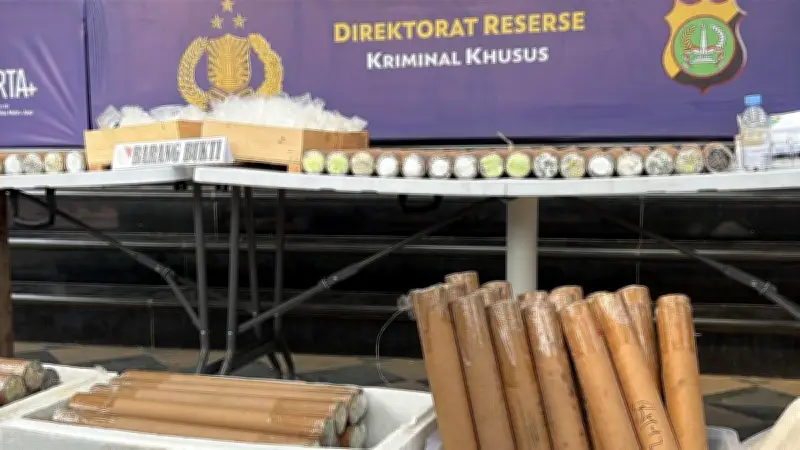 Polisi Ungkap Asal Usul 1 Ton Merkuri yang Diselundupkan ke Filipina