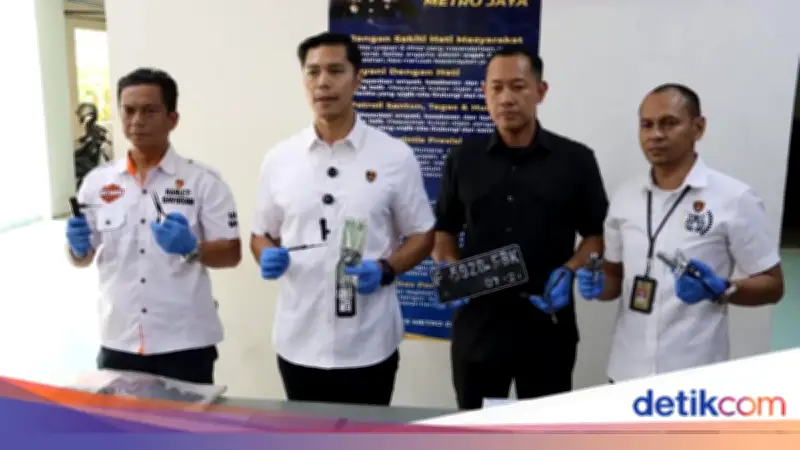 Polres Depok Amankan 6 Pelaku Curanmor, Sita 11 Motor