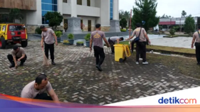 Polres Prabumulih Dukung Gerakan Indonesia Asri Melalui Program Belida