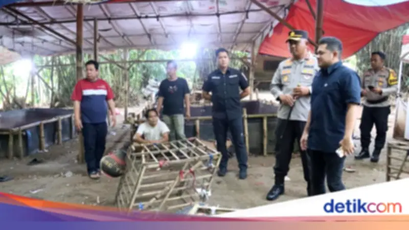 Polresta Tangerang Gerebek Judi Sabung Ayam, 28 Motor Diamankan