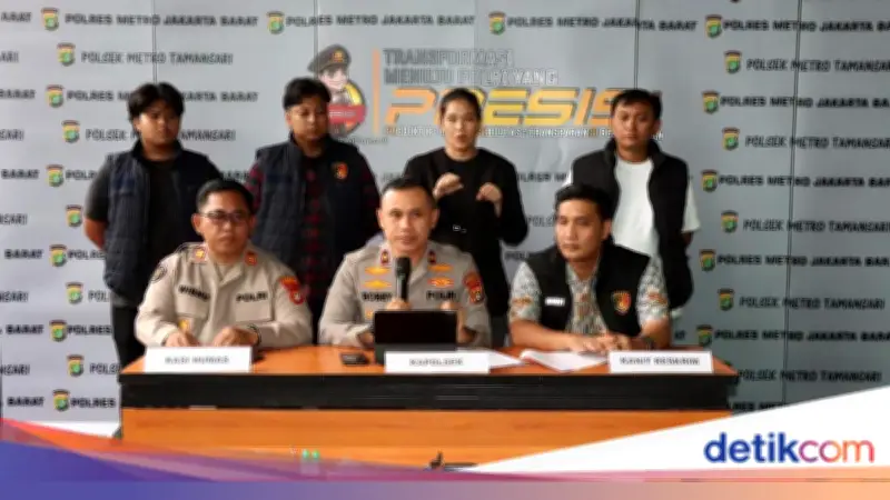Polsek Tamansari Bongkar Komplotan Jambret Bersenjata Tajam dan Penadah Emas