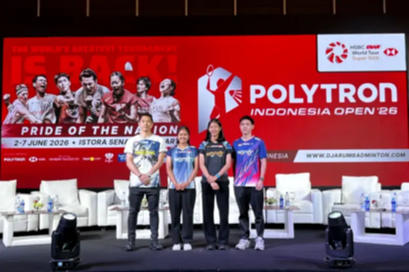 Polytron Indonesia Open 2026: Pre-sale Tiket Dibuka Besok, Harga Lebih Murah