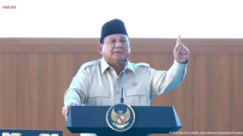Prabowo Bagikan 'Ilmu Komandan' untuk Pacu Semangat TNI dan Polri