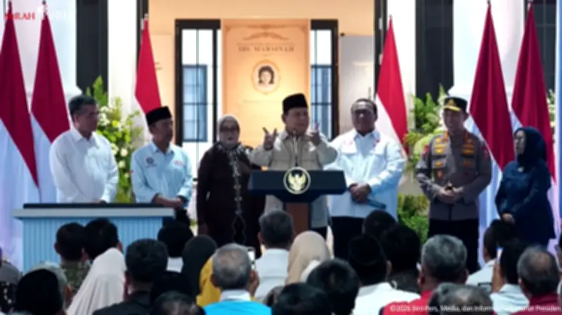 Prabowo: Banyak Menteri Masuk RS karena Kerja Keras