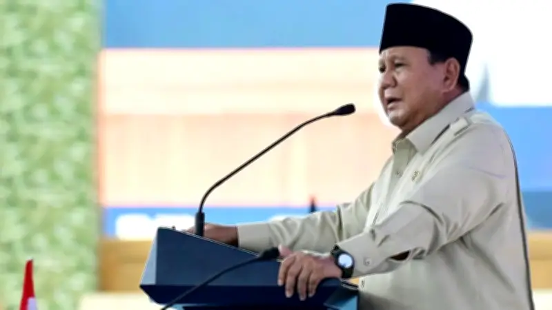 Prabowo Beri Taklimat ke 1.095 Perwira Siswa TNI-Polri di Seskoad