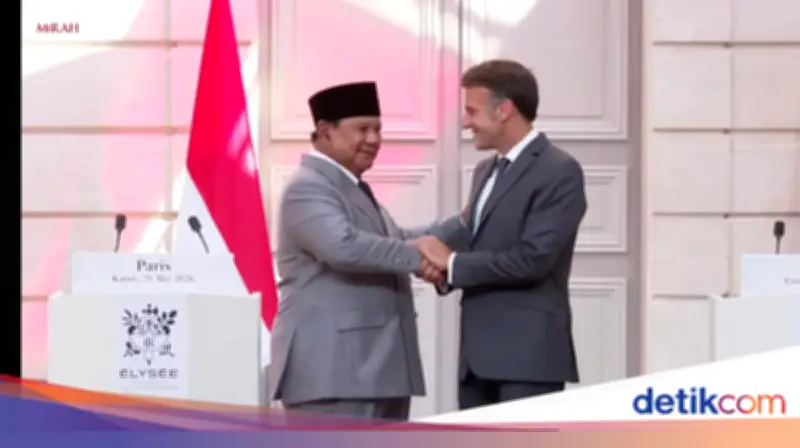 Prabowo dan Macron Bahas Kerja Sama Pertahanan hingga Energi