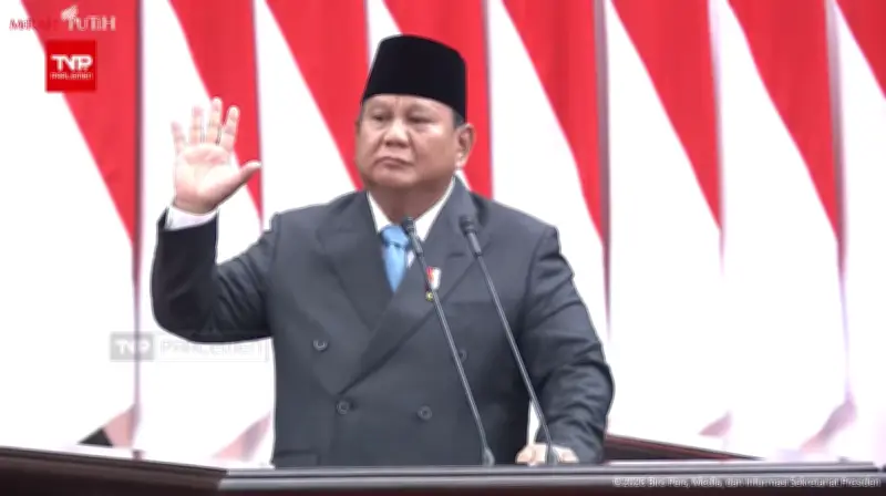Prabowo: Derajat Indonesia Pernah Ditempatkan di Bawah Anjing